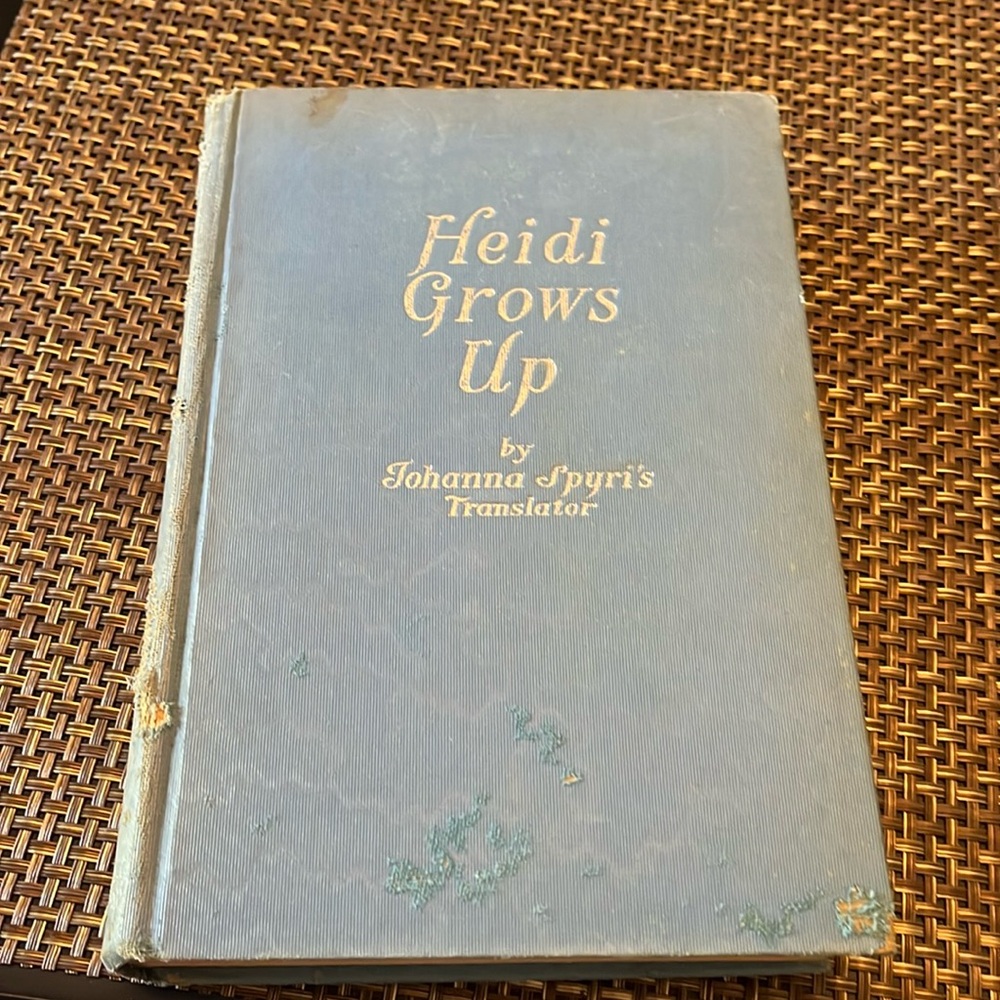 Book - Heidi Grows Up.